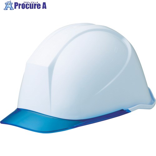 ミドリ安全 女性用ヘルメット LSC-11PCL α ホワイト/ブルー LSC-11PCL-ALPHA-W/BL 1個 ▼837-0709