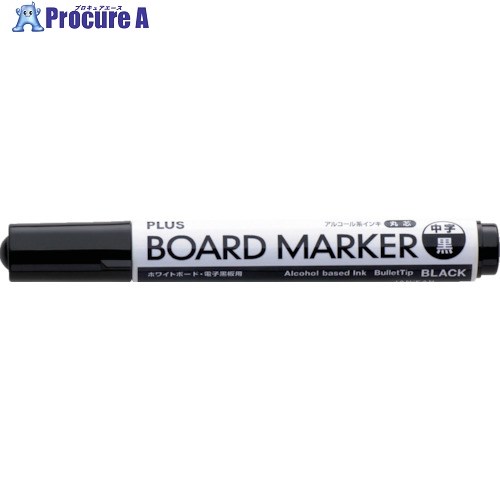 PLUS 423-283)ボードマーカーブラック MARKER-BK MARKER-BK 1本 ▼868-7425