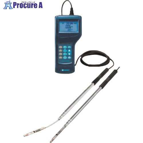 タスコ アネモマスター風速・風量計 TA411MD 1個 ■▼176-5794