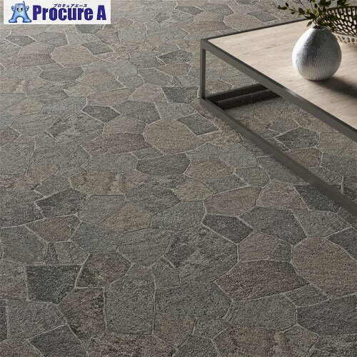 大島屋 高耐久耐摩耗クッションフロア 鉄平石 SXG1456 182cm×20m 2.3mm厚 SXG1456182 1巻 ■▼689-4644 ※..