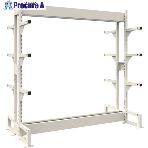 TRUSCO ボルトレス長尺保管棚M1.5 複式基本900X300XH1500 4段 VRM1.5-5334W 1台 ■▼538-6609 【送料都度見積】