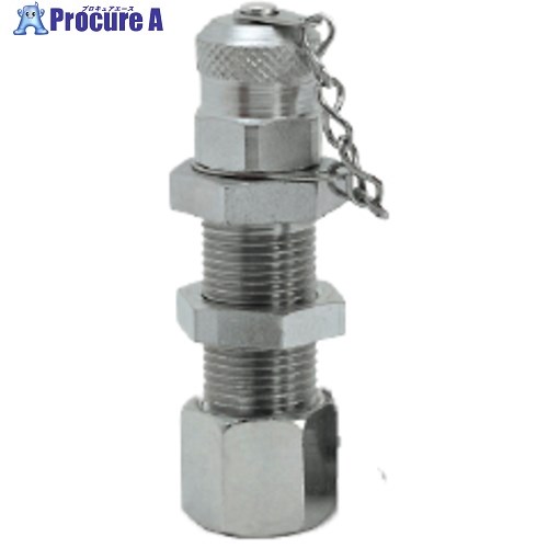 CEJN 検圧ニップル M16x1.5 DIN3861規格バルクヘッド メタルキャップ付 10-359-1577 10個 ■▼683-2444 【送料都度見積】