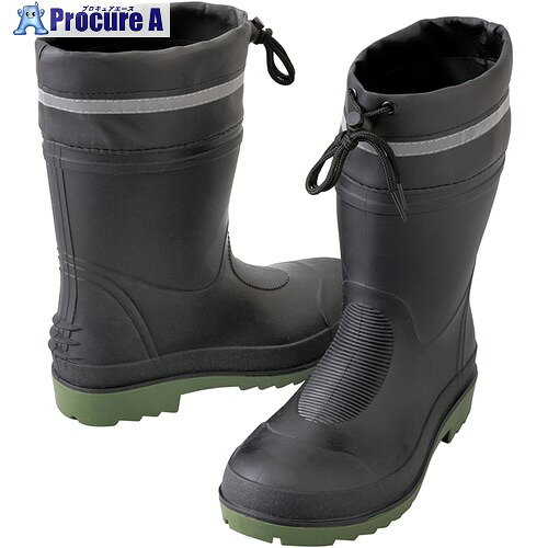 アイトス 先芯入りTPE長靴(ハーフ丈)AZ4716 ブラック M AZ4716-010-M 1足 ■▼687-9234 【送料都度見積】