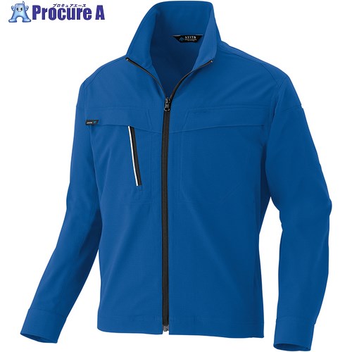 アイトス 長袖ブルゾン(男女兼用)AZ4101 ブルー M AZ4101-006-M 1着 ■▼689-1682【代引決済不可】【送料都度見積】