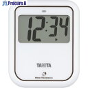 TANITA 非接触タイマー 洗えるタイプ TD-422-WH 1個 ■▼687-9353 【送料都度見積】