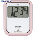 TANITA 非接触タイマー 洗えるタイプ TD-422-PK 1個 ■▼687-9354 【送料都度見積】