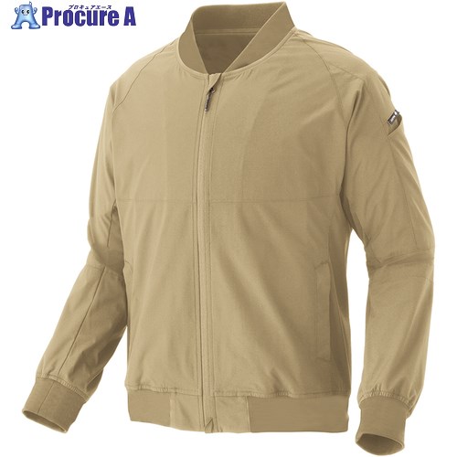 アイトス HUMA3Dストレッチ軽防寒ブルゾン(男女兼用)AZ10317 ライトカーキ 6L AZ10317-125-6L 1着 ■▼688-2602【代引決済不可】【送料都度見積】