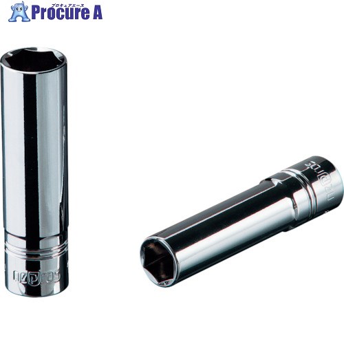 ネプロス インチ 6.3sq.ディープソケット(六角) 対辺寸法11/32inch 全長50mm NB2L-11/32 1個 ▼114-6723【代引決済不可】