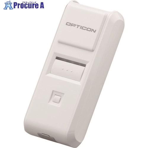 OPTICON 1次元CCDバーコードスキャナBluetooth搭載コンパクトタイプ OPN-4000I-WHT 1個 ■▼115-3952【代引決済不可】