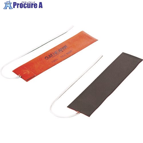 オーエムヒーター シリコンラバーヒーター マグネットタイプ 25×100 100V15W MGH0210 1枚 ▼115-3979【代引決済不可】