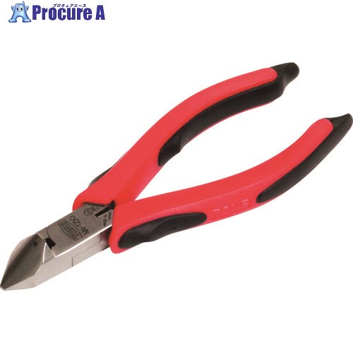 TONE 斜ニッパ NN-125G 1個 ▼217-9147 ●YA513