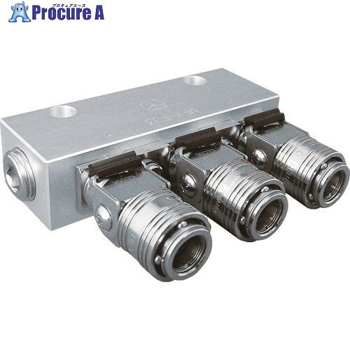 チヨダ 金属カップリング フリージョイントX 3分岐管 MFX-FJ3 1個 ▼293-9070【代引決済不可】