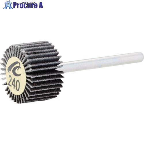 AC マイクロフラップ 軸径3mm #80 外径20×幅20×軸長30 MF2020-80 10個 ▼306-6533【代引決済不可】