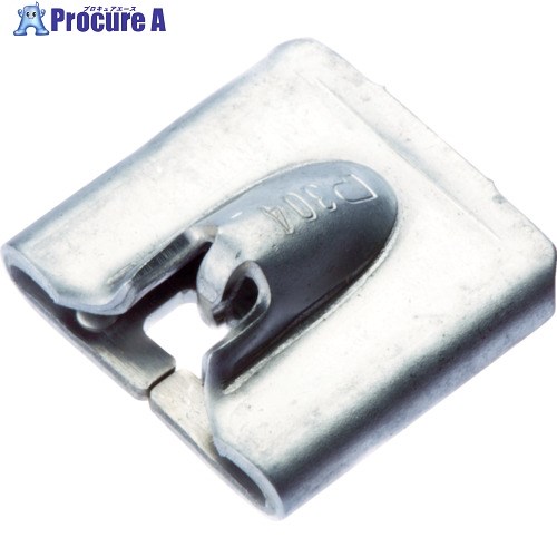 PANDUIT MLTタイプ 長尺ステンレススチールバンド スタンダードタイプ用ヘッド SUS304 幅:4.6mm用 100個入り MTHS-C MTHS-C 1袋 ▼354-7400【代引決済不可】