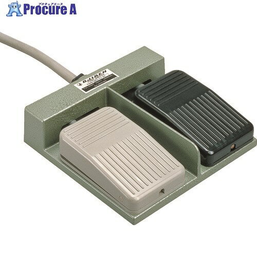 オジデン フットスイッチ 機器用ミニ形 電気定格3A-250VAC OFL-TV-M4 1台 ▼39