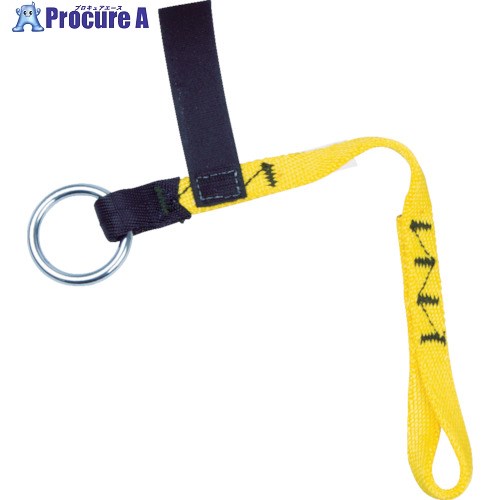 TSUYORON フルハーネス安全帯用連結ベルト 黄 長さ350MM NR-2-Y NR-2-Y-HD 1本 ▼454-7217