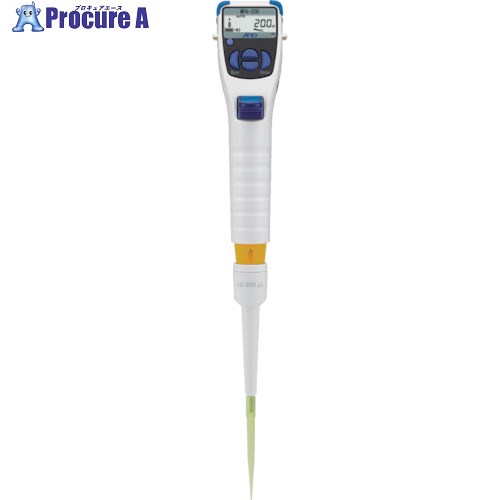 A＆D 電動マイクロピペット 容量範囲3.0〜200μL MPA-200 1台 ■▼480-8461【代引決済不可】