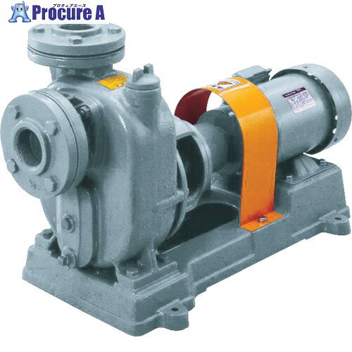 TERADA セルプラポンプ 鋳鉄製グランド式 50Hz 1.5kW 全揚程7.5m モーター付 O-5GE 50HZ WM 1台 ■▼775-..