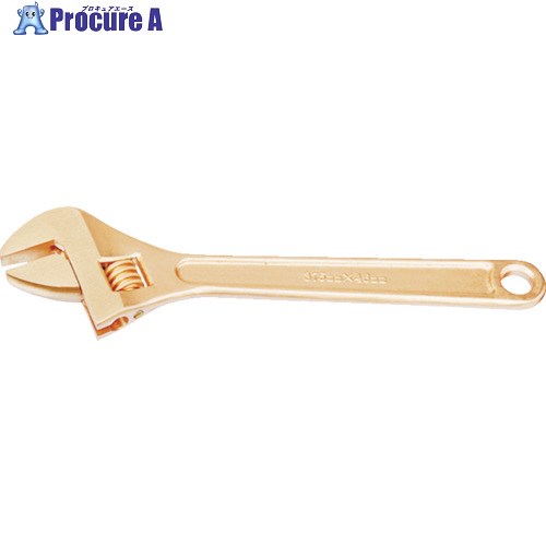 BAHCO 防爆ノンスパーキングモンキーレンチ 最大口開き30mm NSB001-250 1丁 ▼818-3083【代引決済不可】