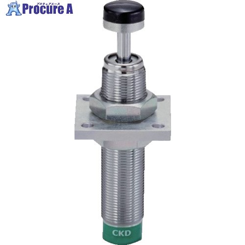 CKD ショックアブソーバ ショックキラー フランジ形 先端キャップ付 ストローク15mm NCK-FA-2.6-C 1個 ..