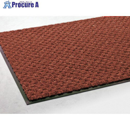 テラモト 屋内マット ハイペアロン チョコブラウン 750×900mm MR0380424 1枚 ■▼855-1091 【送料都度見積】