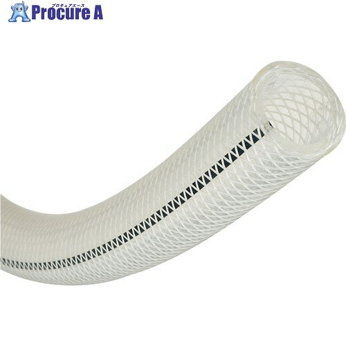 TOYOX 帯電防止フッ素ホース(耐薬品・食品用) トヨフッソEホース 内径25mm×外径33mm 長さ8m FFE-25-8 FFE-25-8 1巻 ■▼252-5441※個人宅様送り不可