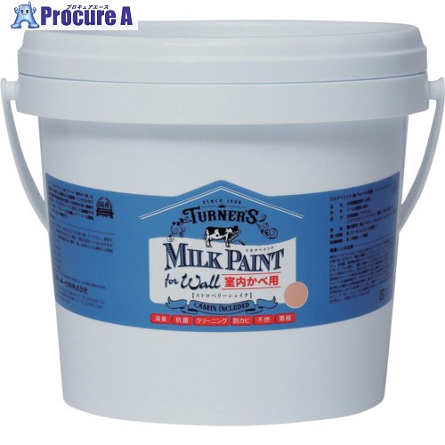 ターナー ミルクペイントウォールストロベリーシェイク2L MW002549 1個 ■▼226-0942 【送料都度見積】