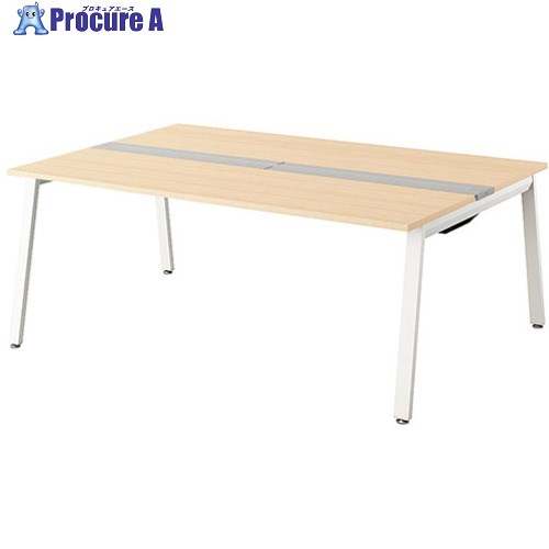 NAIKI 大型ベンチテーブル(基本型)(両面タイプ) RXFN2014K-WSP 1台 ■▼568-1054 ※個人宅様送り不可