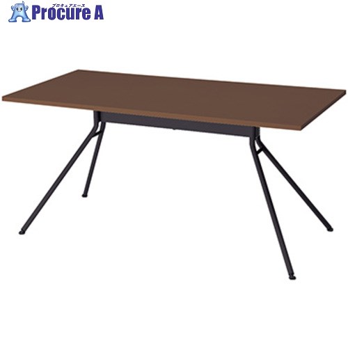 NAIKI ミーティングテーブル KLPA1575-B-WN 1台 ■▼579-9313 ※個人宅様送り不可