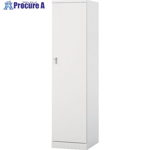 NAIKI ロッカー 1人用 GL型 扉:クリアーホワイト/本体:クリアーホワイト GL1L-W 1台 ■▼593-1855 ※個人宅様送り不可