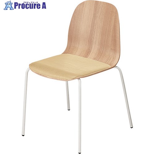 NAIKI ミーティングチェアー(肘無) E460型 リベイク libake E461-M15-IV 1脚 ■▼656-9117 ※個人宅様送り不可