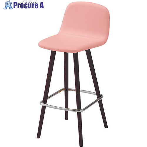 NAIKI カウンターチェアー(肘無) E370型 E371-W2-PN 1脚 ■▼657-2245 ※個人宅様送り不可