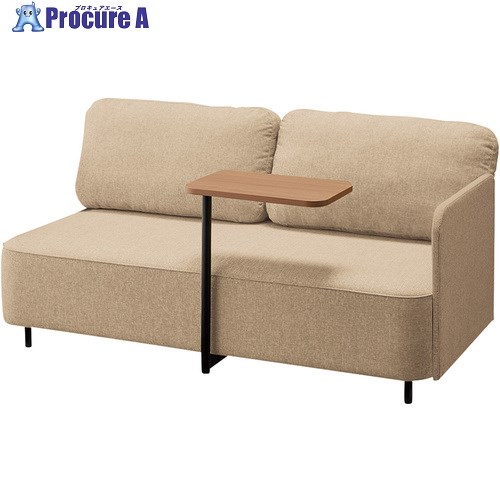 NAIKI テーブル付きラウンジワークソファー(2人掛け・左肘付き) RC200型 フィナンシェ Financier RC201..