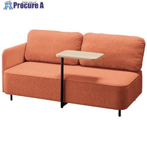 NAIKI テーブル付きラウンジワークソファー(2人掛け・右肘付き) RC200型 フィナンシェ Financier RC201..