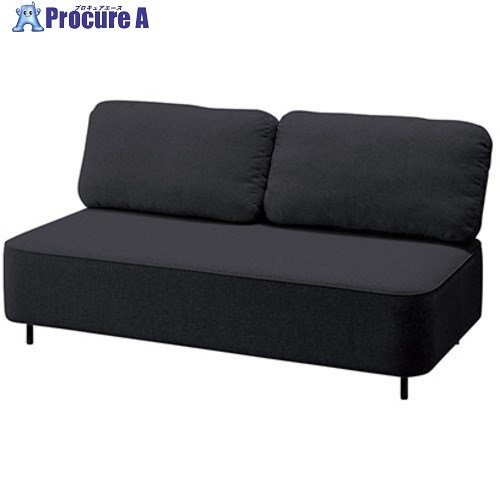 NAIKI ラウンジワークソファー(2人掛け) RC200型 フィナンシェ Financier RC2002SFB-BK 1台 ■▼666-7987..