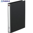 KING JIM リングファイル エコノミ-A4S 黒 612-BK 1冊 ■▼130-2324 【送料都度見積】