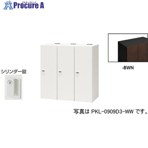 ナイキ パーソナルロッカー PKL-09093-BWN 1台 ■▼612-3914※個人宅様送り不可