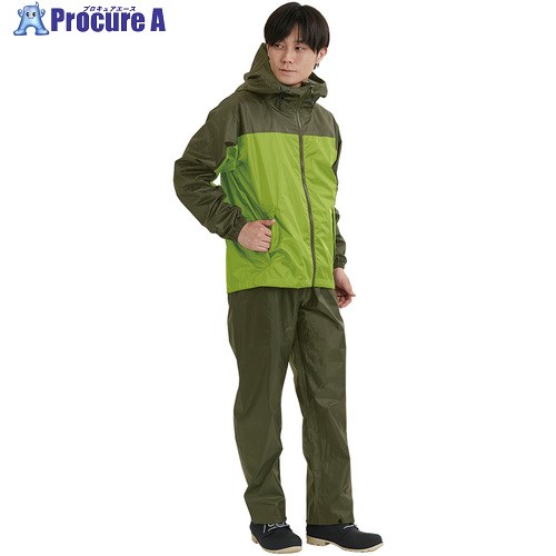カジメイク 3430 ライトシールドレインスーツ ライム M 3430-84-M 1着 ■▼679-4918 ※個人宅様送り不可 カジメイク 3430 ライトシールドレインスーツ ライム M 3430-84-M 1着 ■▼679-4918 ※個人宅様送り不可