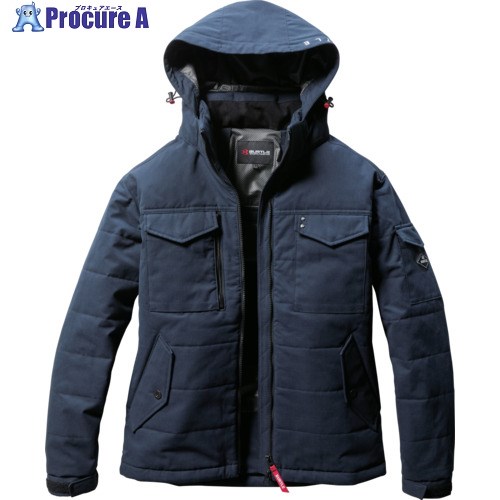 BURTLE 防寒ジャケット5050-3-Sネイビー 5050-3-S 1着 ■▼685-2713 【送料都度見積】