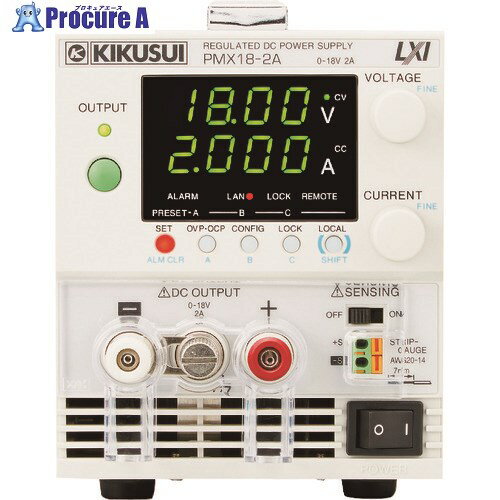 菊水電子 コンパクト直流安定化電源 PMXーAシリーズ PMX350-0.2A 1台 ■▼160-6246 【送料都度見積】