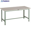 TRUSCO 軽荷重作業台(300kg)RAE2型 RoHS2対応天板 1500X600XH740 グリーン色 RAE2-1560 1台 ■▼161-1316