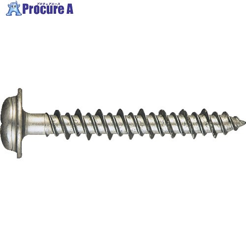 TRUSCO Pレスアンカー 座なべ頭 スチール 4X25 42本入 (コンクリート・ブロック・木材用/ねじ固定式 ) PWV-425BT (4X25 スチール 42ホンイリ) 1パック ▼202-7810【代引決済不可】