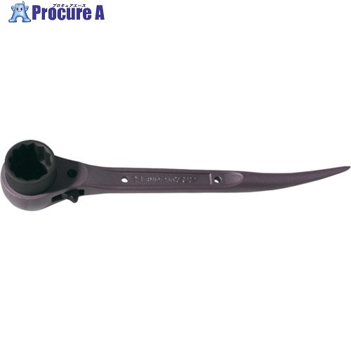 TOP ショートラチェットレンチ 19X24mm RM-19X24S 1丁 ▼344-5852【代引決済不可】