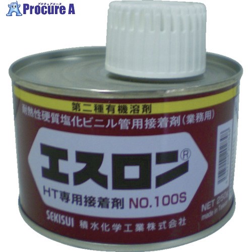 エスロン 耐熱接着剤 NO100S 250g S1H2G 1缶 ▼401-0272【代引決済不可】