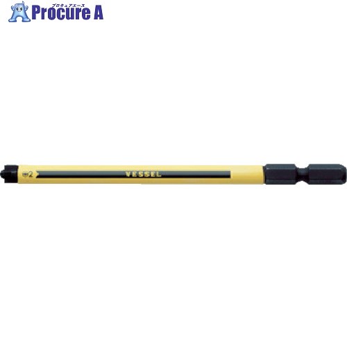 VESSEL 段付プラマイビット No.PS162110(PS2×φ5.5×φ6×110) (1本＝1PK) PS162110 1本 ▼438-7597【代引決済不可】