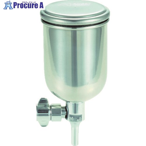 アネスト岩田 スプレーガン用塗料カップ(重力式用) ステンレス製脚付き重力式カップ PC-400SB-2LF 1個 ▼444-3012【代引決済不可】