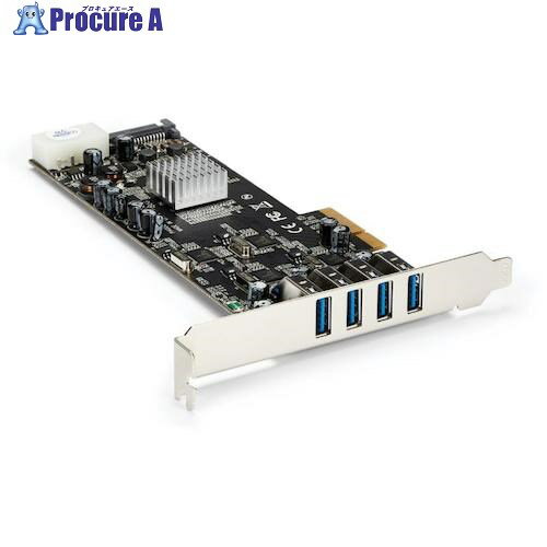 ƥå USBߥ/PCIe 2.0 - 4x USB-A/5Gbps/SATALP4Ÿ PEXUSB3S44V 1Ȣ 497-5444Բġ