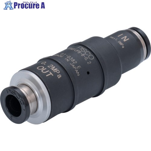 PISCO 固定圧レギュレータ RVFUP10-10-0.5 1個 ■▼527-2428 【送料都度見積】