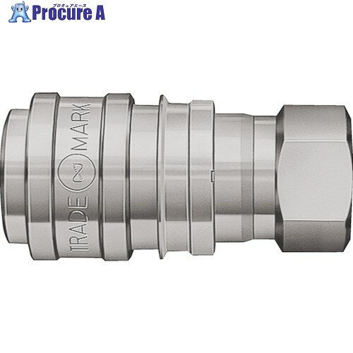 日東 S210カプラ 高圧用相手側取付サイズR1/4耐圧力(MPa)31(02354) S210-2S SUS FKM 1個 ▼778-0664【代引決済不可】 ●KO521