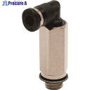 PISCO チューブフィッティングミニ ロングエルボチューブ3ネジM6X1色M PLL3M6M 10個 ■▼809-5662 【送料都度見積】